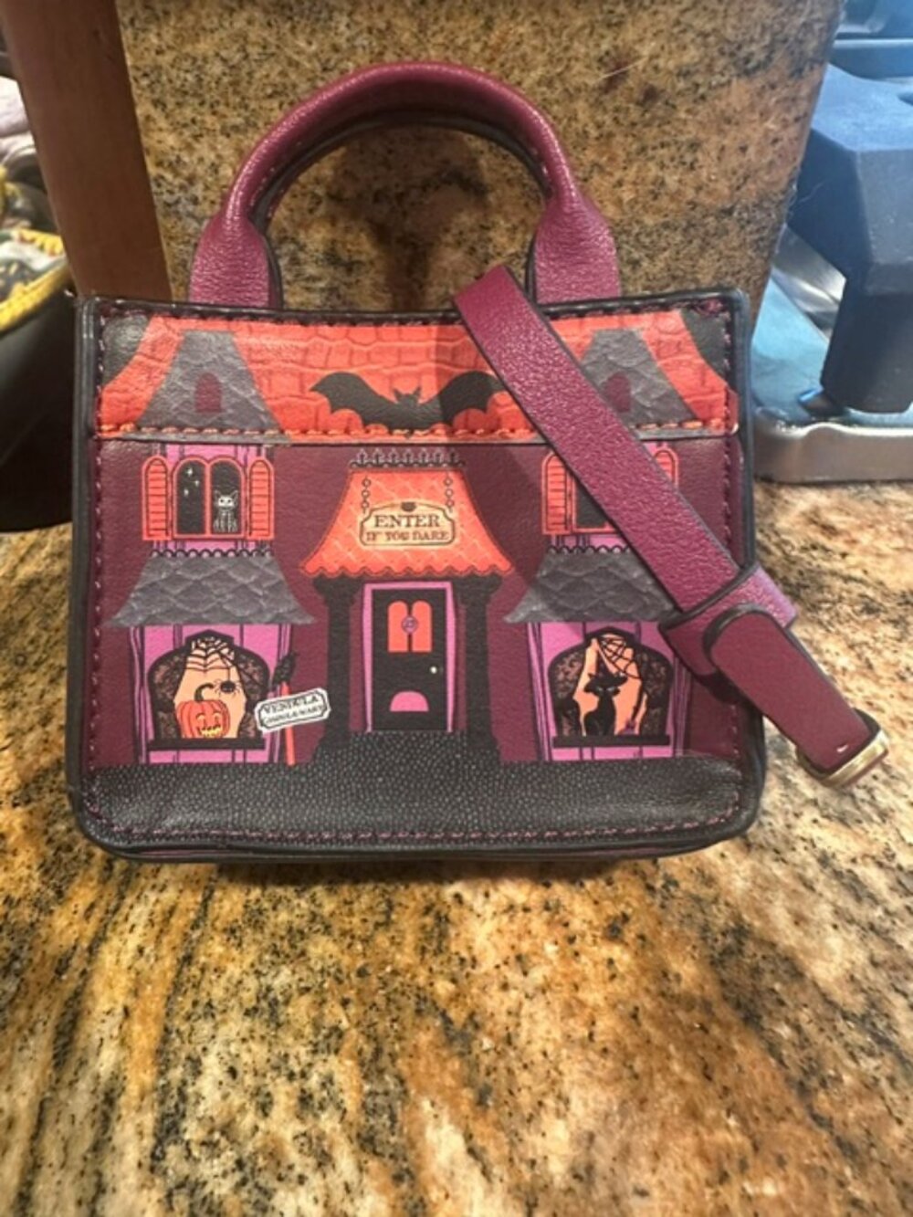 Vendula London Excellent Condition Ghoulevard Mini ShopFront Halloween Bag Decor